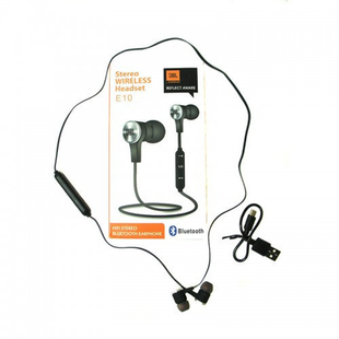 Навушники вакуумні Bluetooth JBL E10 LambixPof-JBL E10 фото