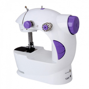 Мини швейная машинка 220V UTM Sewing machine 201 и педалью Белый LambixPof-ST201/212 фото