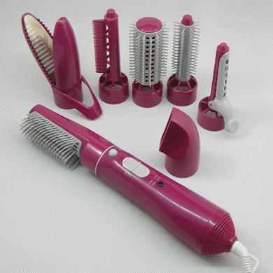 Фен щетка 10 в 1 Fullcome Hair Styler ST300 Профессиональный многофункциональный стайлер для выпрямления и завивки волос JumpexPof-10346 фото