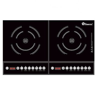Плита индукционная Domotec MS-5862 2кф., 4000Вт. (Черный) Matrix7kmPof-12841 фото