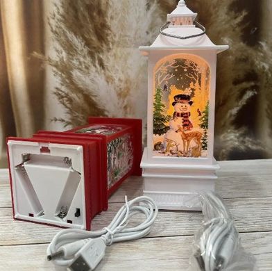 Новорічний декоративний світильник 19*7cm 24-70 omar-778 фото