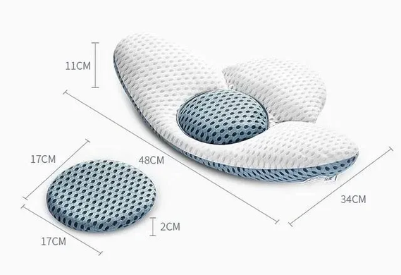 Ортопедична подушка для попереку Support Pillow DEtopik-CK6608-2F фото