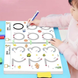 Развивающая книга Монтессори Busy Book пиши-стирай Stroke Line dot to dot 30 листов (60 задач), от 2 лет OptDropPof-MA-331 фото 3