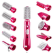 Фен щетка 10 в 1 Fullcome Hair Styler ST300 Профессиональный многофункциональный стайлер для выпрямления и завивки волос JumpexPof-10346 фото 3