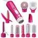 Фен щетка 10 в 1 Fullcome Hair Styler ST300 Профессиональный многофункциональный стайлер для выпрямления и завивки волос JumpexPof-10346 фото 2